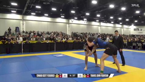 Travis John Fountain vs Edward Scott Fedourich 2024 World IBJJF Jiu-Jitsu No-Gi Championship