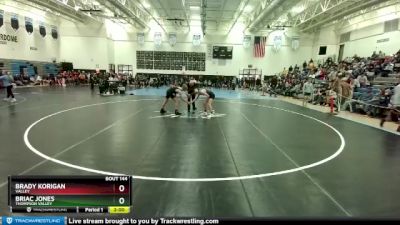 125-128 lbs Round 3 - Brady Korigan, Valley vs Briac Jones, Thompson Valley