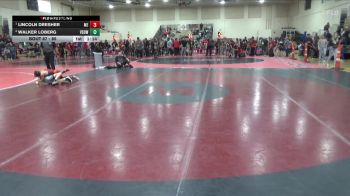 85 lbs Round 3 - Lincoln Dresher, MN Elite vs Walker Loberg, Victory School Of Wrestling