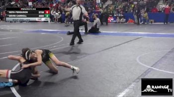 67 lbs Cons. Semi - Adam Fitzpatrick, Lawrence Elite vs Sawyer Wilson, Tonganoxie