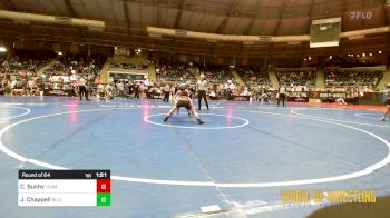 84 lbs Round Of 64 - Christian Bushy, Team Miron vs John Chappell, Bulls Wrestling