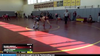 174 lbs Champ. Round 2 - Elijah Arnold, Sacramento City College vs Jacob Turner, Modesto College