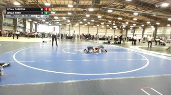 90 lbs Consi Of 16 #2 - Dylan Overton, MD vs Lucas Bush, FL