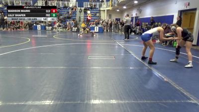 124 lbs Consy 3 - Madison Miarki, Cleveland-TN vs Lilly Shafer, Preston-WV