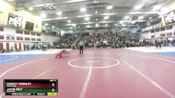 165 lbs Champ. Round 1 - Jacob Belt, Durango vs CHANCY WORSLEY, Mogollon