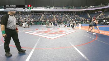 1-4A - 165 Semifinal - Evangeline (Evie) Alasin, Northeastern vs Shya Watson, West Caldwell High School