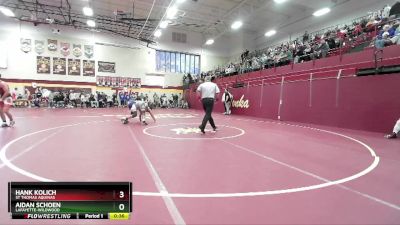 150 lbs Cons. Round 4 - Hank Kolich, ST THOMAS AQUINAS vs Aidan Schoen, LAFAYETTE-Wildwood