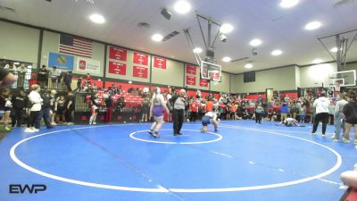 235 lbs Consi Of 4 - Sydney Giles, Tulsa Hale vs Maddie Pierce, Mannford