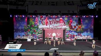 All 4 Cheer - Sirens [2024 L4 Senior - D2] 2024 Spirit Celebration Christmas Grand Nationals