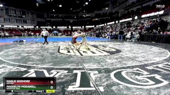 100 lbs Cons. Round 3 - Marlie Skidmore, Owyhee vs Maddelyn Modawell, Mountain View