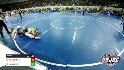 155 lbs Quarterfinal - Dane Wendorff, Standfast vs Steel Meyers, Best Trained Wrestling