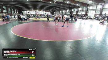 285 lbs Champ. Round 1 - Caleb Patton, Pine View vs Easton Thornley, Emery