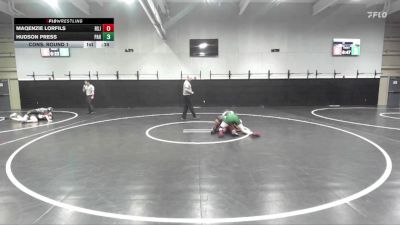 125 lbs Cons. Round 1 - Hudson Press, Palo Alto Hs vs Maqenzie Lorfils, Rancho San Juan