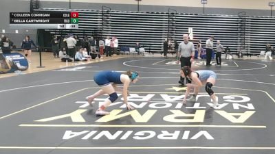 132 lbs Cons. Round 1 - Colleen Corrigan, Colgan vs Bella Cartwright, First Colonial