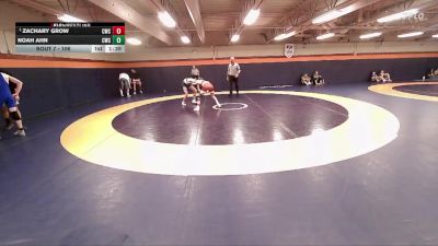 106 lbs 1st Place Match - Zachary Grow, Champions Wrestling Club vs Noah Ahn, Champions Wrestling Club