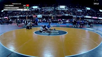 AA - 150 lbs Quarterfinal - Cooper McGovern, Gallatin (Bozeman) vs Jace Komac, Great Falls / MSDB