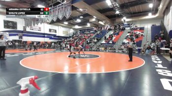 120 lbs Semifinal - Evelyn Lopez, Hamilton vs Arianna Estrella, Hesperia