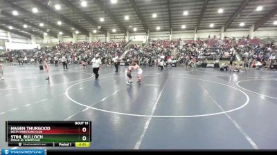 75+ Quarterfinal - Stihl Bulloch, Cedar Jr. Wrestling vs Hagen Thurgood, Delta Wrestling Club