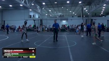 106 lbs Round 8 (10 Team) - Nicholas Lawrensen, Barn Bros vs Jayden Jackson, Luchadores