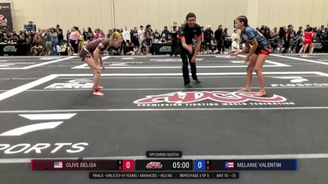 Olive Delisa vs Melanie Valentin 2025 ADCC Orlando Open/Youth Trials