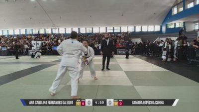 SAMARA LOPES DA CUNHA vs ANA CAROLINA FERNANDES DA SILVA 2026 FJJ Rio Carioca