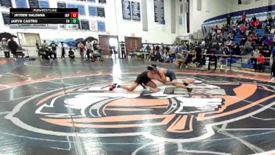 138 lbs Champ. Round 1 - Jayden Saldana, Imperial vs Jaryn Castro, Otay Ranch