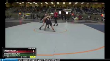 195 lbs Semis & 1st Wrestleback (8 Team) - Corey Greenlaw, 3A Willamina/Falls City vs Jesse Luttrell, 3A Yamhill Carlton