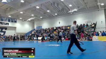 126 lbs 3rd Place Match - Reese McNeer, Center Hill High School Girls vs Shayleigh Furby, East Central High School Girls