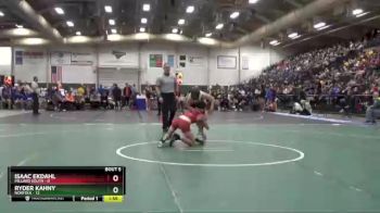 106 lbs Semis & 1st Wrestleback (8 Team) - Isaac Ekdahl, Millard South vs Ryder Kahny, Norfolk