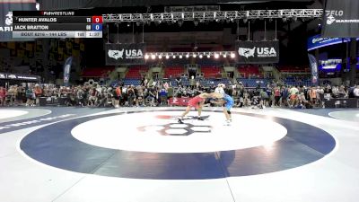144 lbs Champ. Rd Of 64 - Hunter Avalos, TX vs Jack Bratton, OH