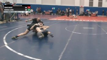 132 lbs Cons. Round 2 - Teag Saito, Christian Brothers Academy vs Marco Loss, Council Rock North