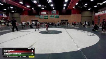 125 lbs Cons. Round 5 - Logan Rubio, Santa Ana vs Cameron Fernando, Moorpark