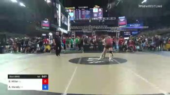 132 lbs Consi Of 16 #2 - Gabrielle Miller, New Jersey vs Abigail Varady, Washington
