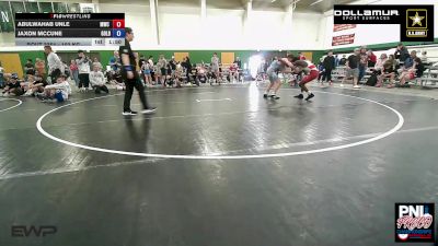 102 kg Quarterfinal - Abulwahab Unle, MWC Wrestling Academy vs Jaxon McCune, Gold Rush Wrestling
