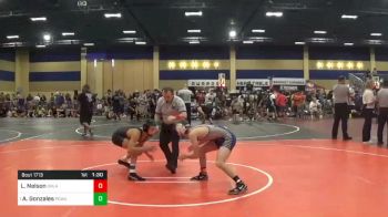Match - Liam Nelson, Orland Elite vs Andre Gonzales, Poway High School