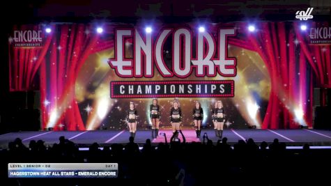 Hagerstown Heat All Stars - Emerald Encore [2025 L1 Senior - D2 DAY 1] 2025 Encore Philly Showdown