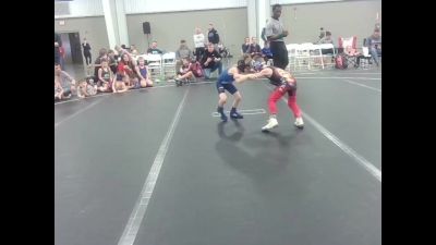 52 lbs Round 2 (3 Team) - Lincoln Grosskreuz, 84 Athletes vs Julian Miller, Smithfield Youth Wrestling