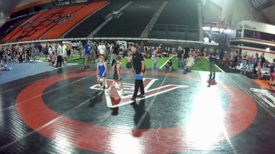 70 lbs Champ. Round 2 - Ryder Kluesner, Idaho vs Thatcher Colonel, Idaho