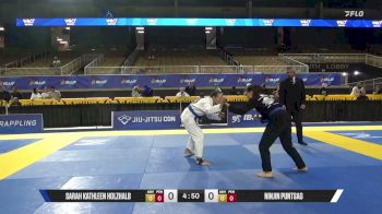 Ninjin Puntsag vs Sarah Kathleen Holzhalb 2026 Pan Jiu Jitsu IBJJF Championship