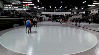 197 lbs Cons. Semi - Tyzel Zachry, Northern Oklahoma College-Tonkawa vs Jackson Blackburn, Central Oklahoma