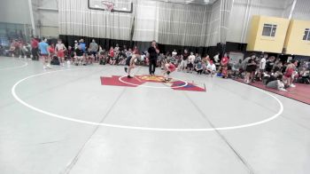 76 lbs Rr Rnd 2 - Bowen Lefler, Carolina Hammer Squad vs Joseph Fleming, Mat Assassins Red