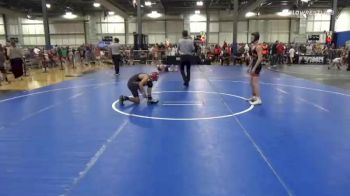 82 lbs Quarterfinal - Colton Klug, Wisconsin Iron vs Tegan Ray, DC Elite