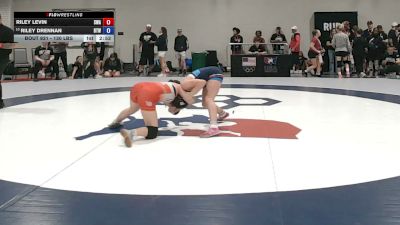 130 lbs Champ. Rd Of 32 - Riley Levin, Sanderson Wrestling Academy vs Riley Drennan, Best Trained Wrestling