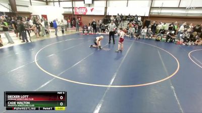 95+ Cons. Semi - Cade Walton, Wasatch Wrestling Club vs Decker Lott, Morgan Wrestling Club