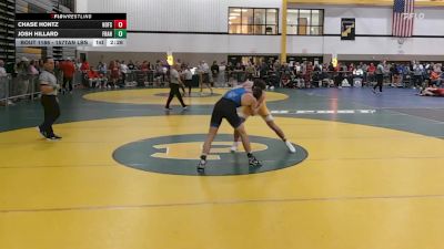 157Tan lbs Rr Rnd 3 - Chase Hontz, Hofstra vs Josh Hillard, Franklin & Marshall