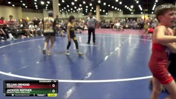 70 lbs Round 1 - Killian Ormond, Pinning Pythons vs Jackson Reffner, Bradley Pride Wrestling