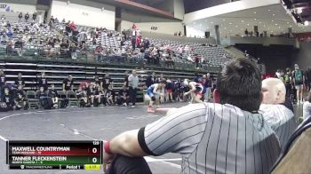 120 lbs Round 5 (6 Team) - Tanner Fleckenstein, North Dakota 1 vs Maxwell Countryman, Team Missouri