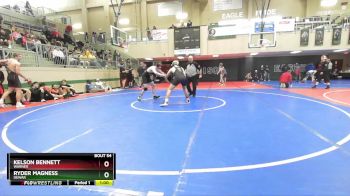 165 lbs Cons. Round 2 - Kelson Bennett, Warner vs Ryder Magness, DEWAR