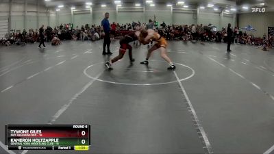 138 lbs Round 6 (8 Team) - Kameron Holtzapple, Central York Wrestling Club vs Tywone Giles, Mat Assassins Red