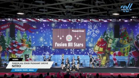 Fusion All Stars Pleasant Grove - Nitro [2024 L1 Youth - Small] 2024 Spirit Celebration Christmas Grand Nationals